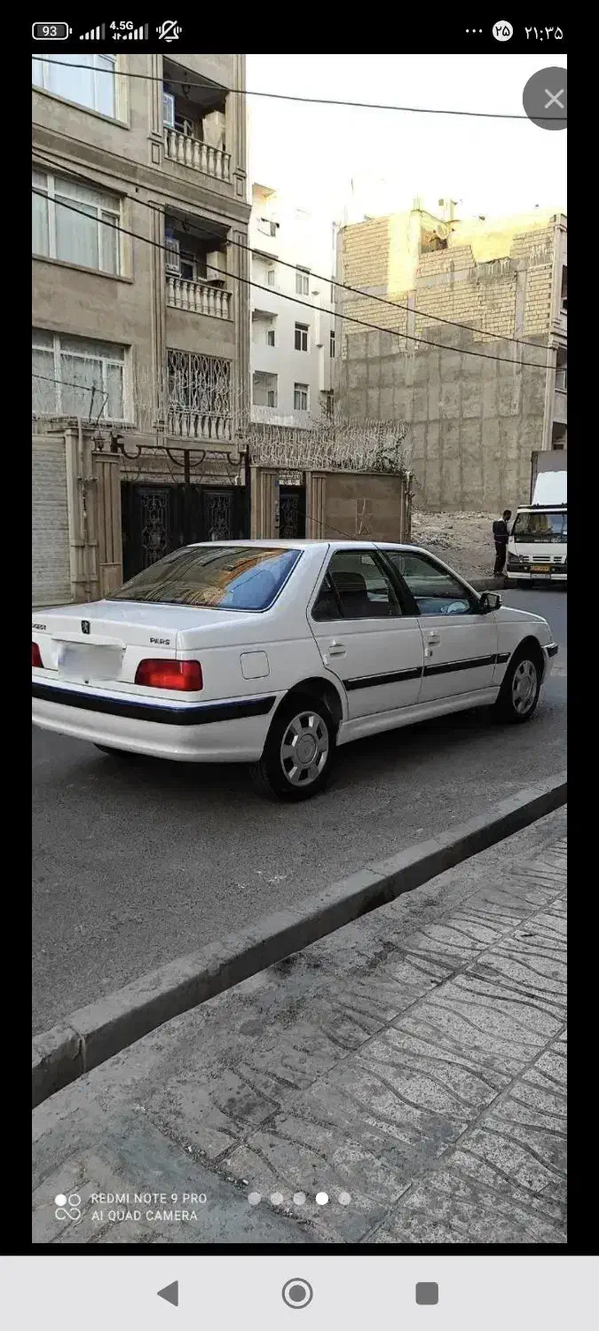 پژو پارس مدل ۴۰۲ بدون رنگ موتور جدید|خودرو سواری و وانت|قصرقند, |دیوار