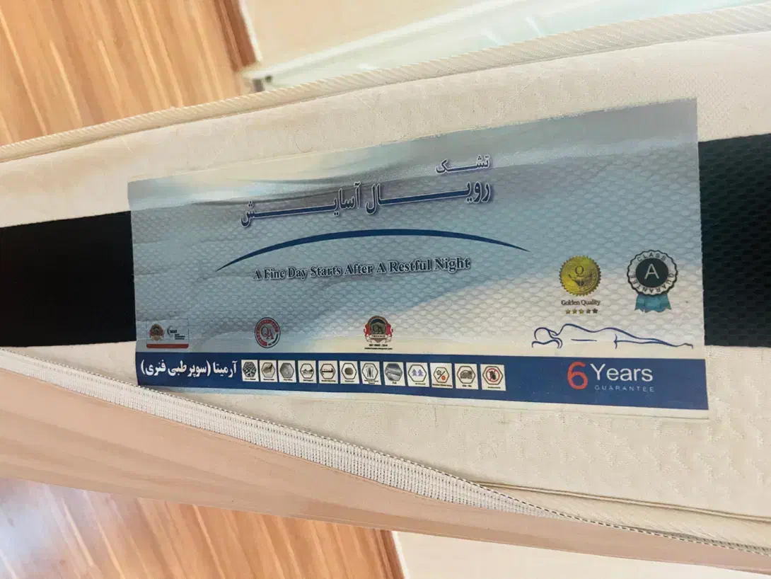 تشک ۲ نفره سوپر طبی فنری|تشک تختخواب|کرمانشاه, |دیوار
