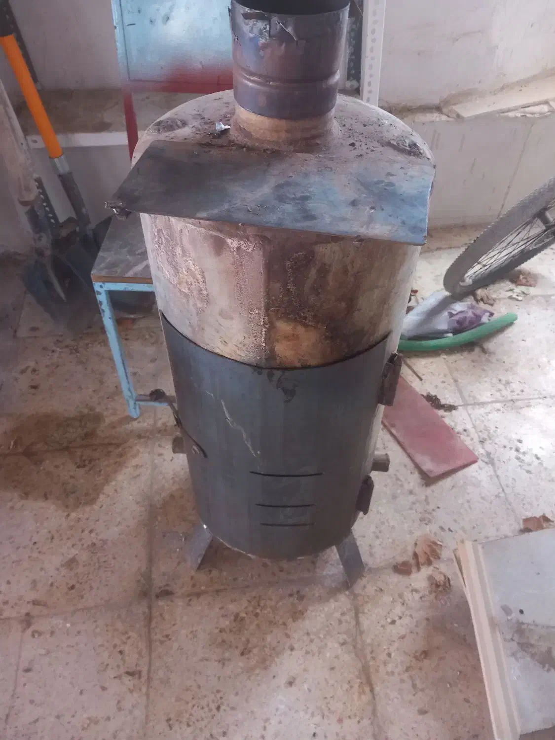 بخاری هیزمی|بخاری، هیتر، شومینه|شهر بابک, |دیوار