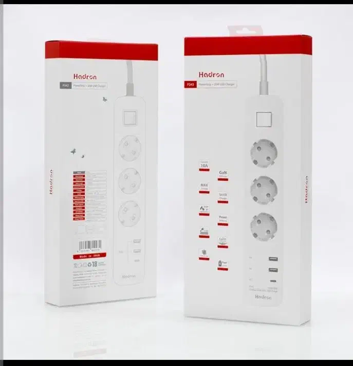 چندراهی برق hadron مدل p343|لوازم جانبی موبایل و تبلت|اردکان, |دیوار