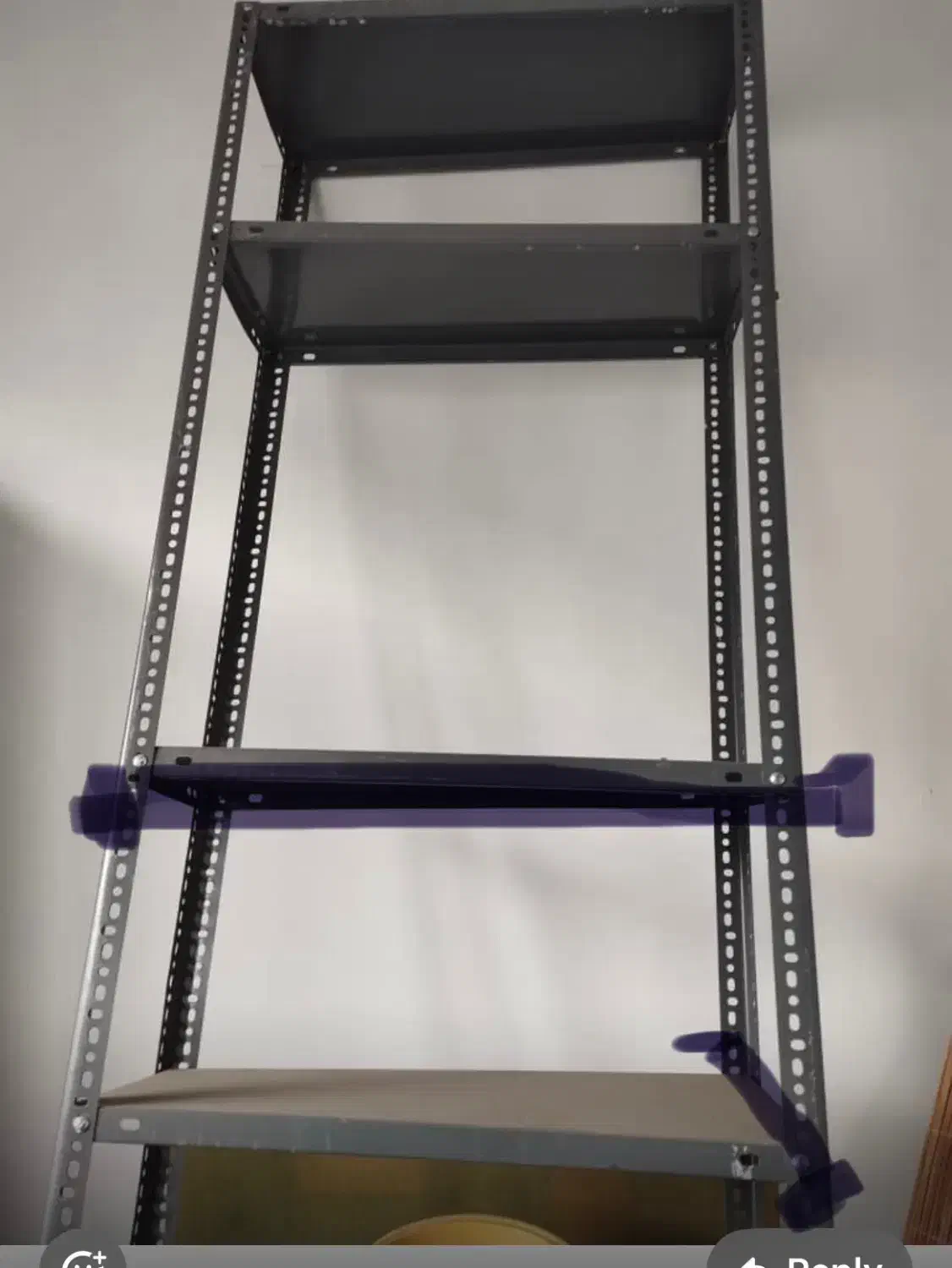 قفسه فلزی کتاب و وسایل شش طبقه|کتابخانه، شلف، قفسههای دیواری|تبریز, |دیوار