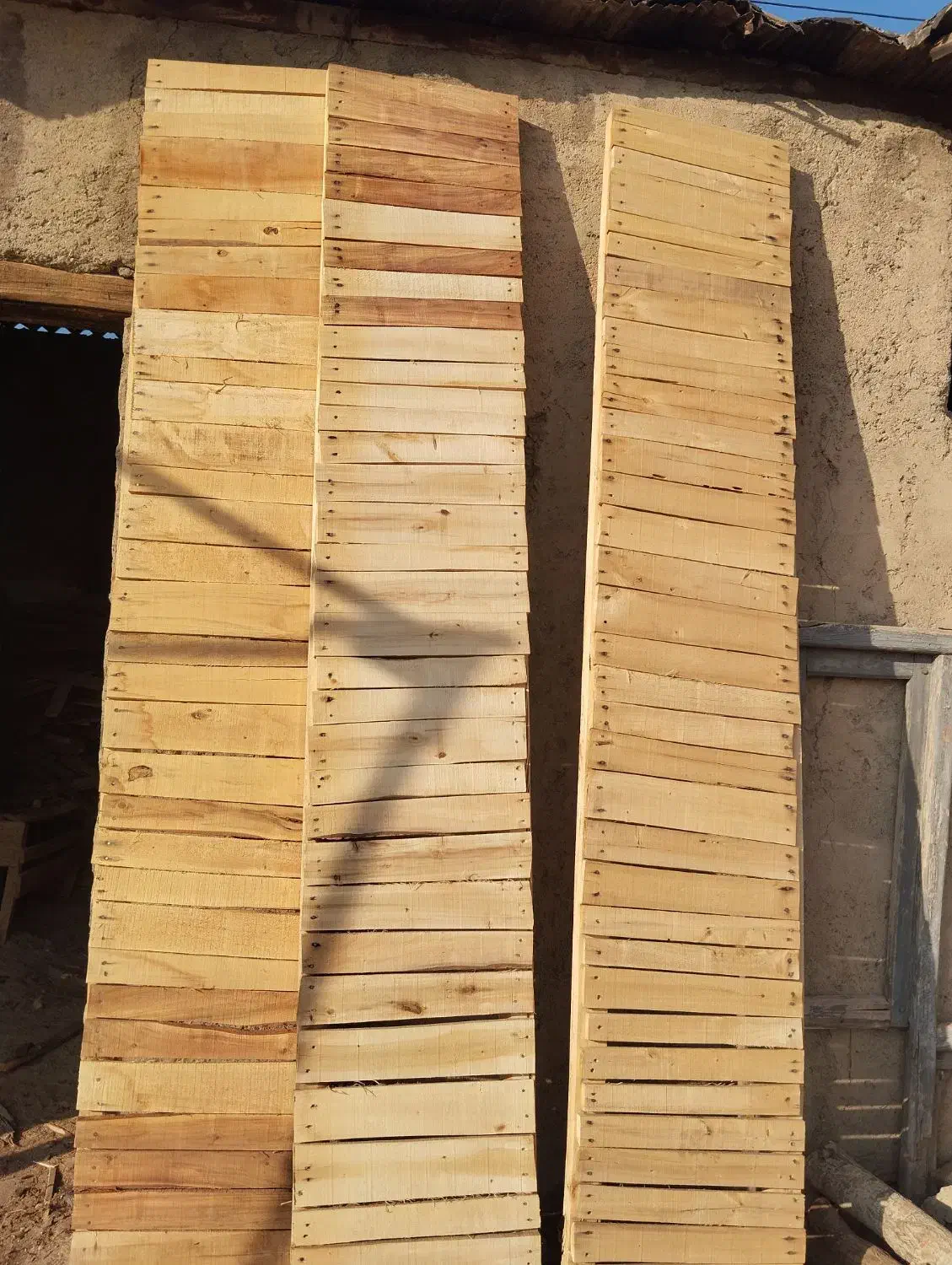 شمع چوبی ۴متری تخته برای بام پشت بند|عمده‌فروشی|ارومیه, |دیوار