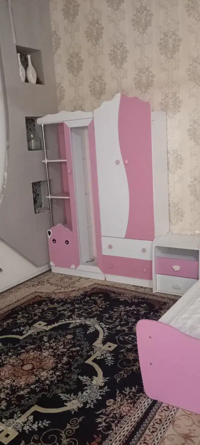 سرویس خواب دخترانه|تخت و سرویس خواب|آبادان, |دیوار