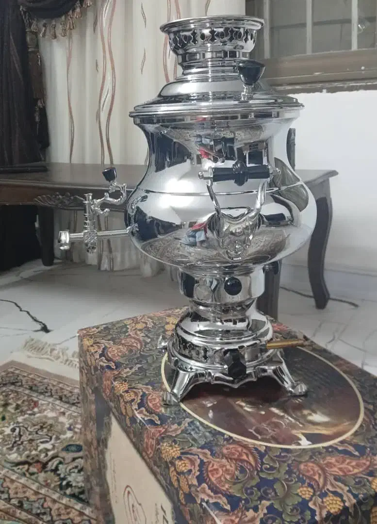 سماور ۶ لیتری نو|سماور، چای‌ساز، قهوه‌ساز|فلاورجان, |دیوار