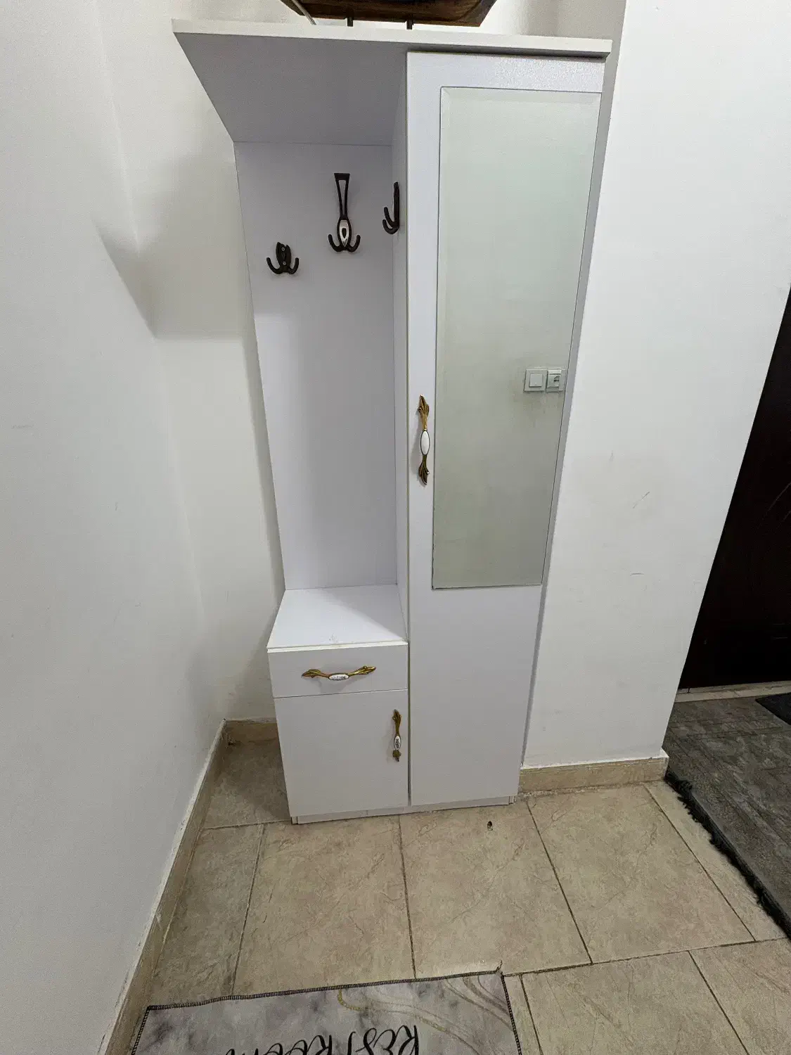 کمد جاکفشی دراور و اینه|جاکفشی، کمد، دراور|اسلامشهر, شهرک واوان|دیوار