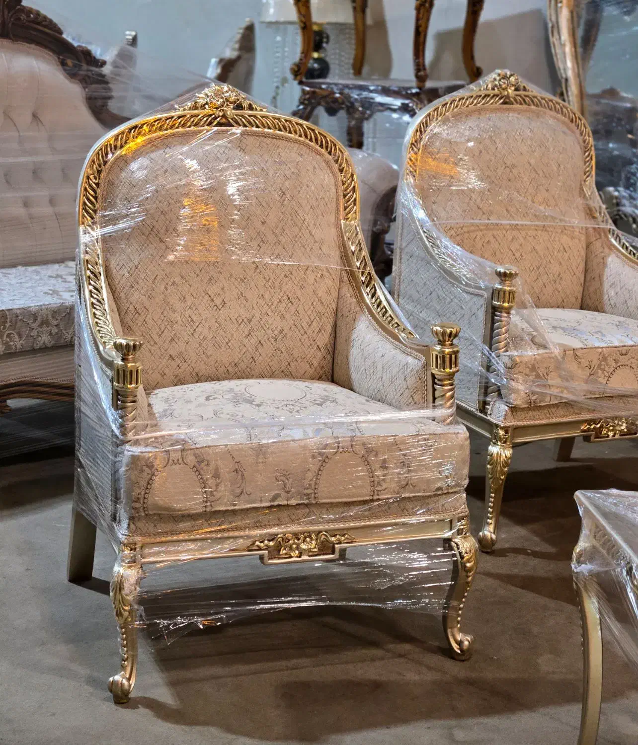 مبل انشل ورق طلا|مبلمان خانگی و میز عسلی|ارومیه, |دیوار