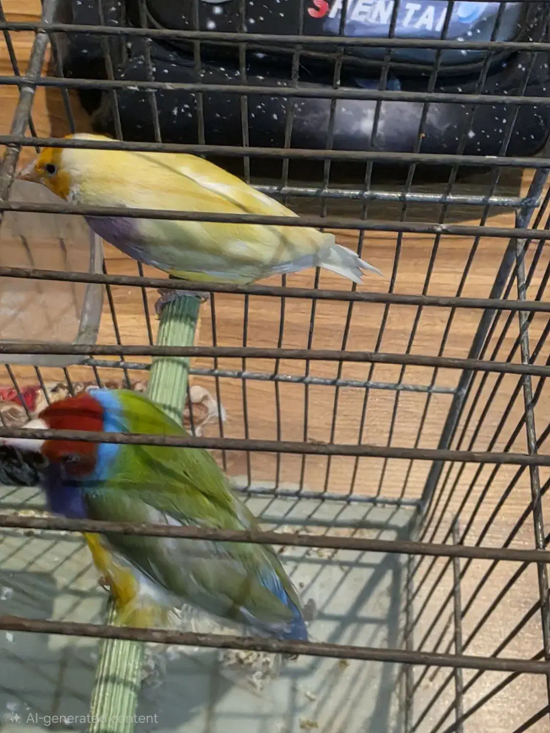 یک جفت فنچ گلدین زیبا|پرنده|تهران, نصرت|دیوار