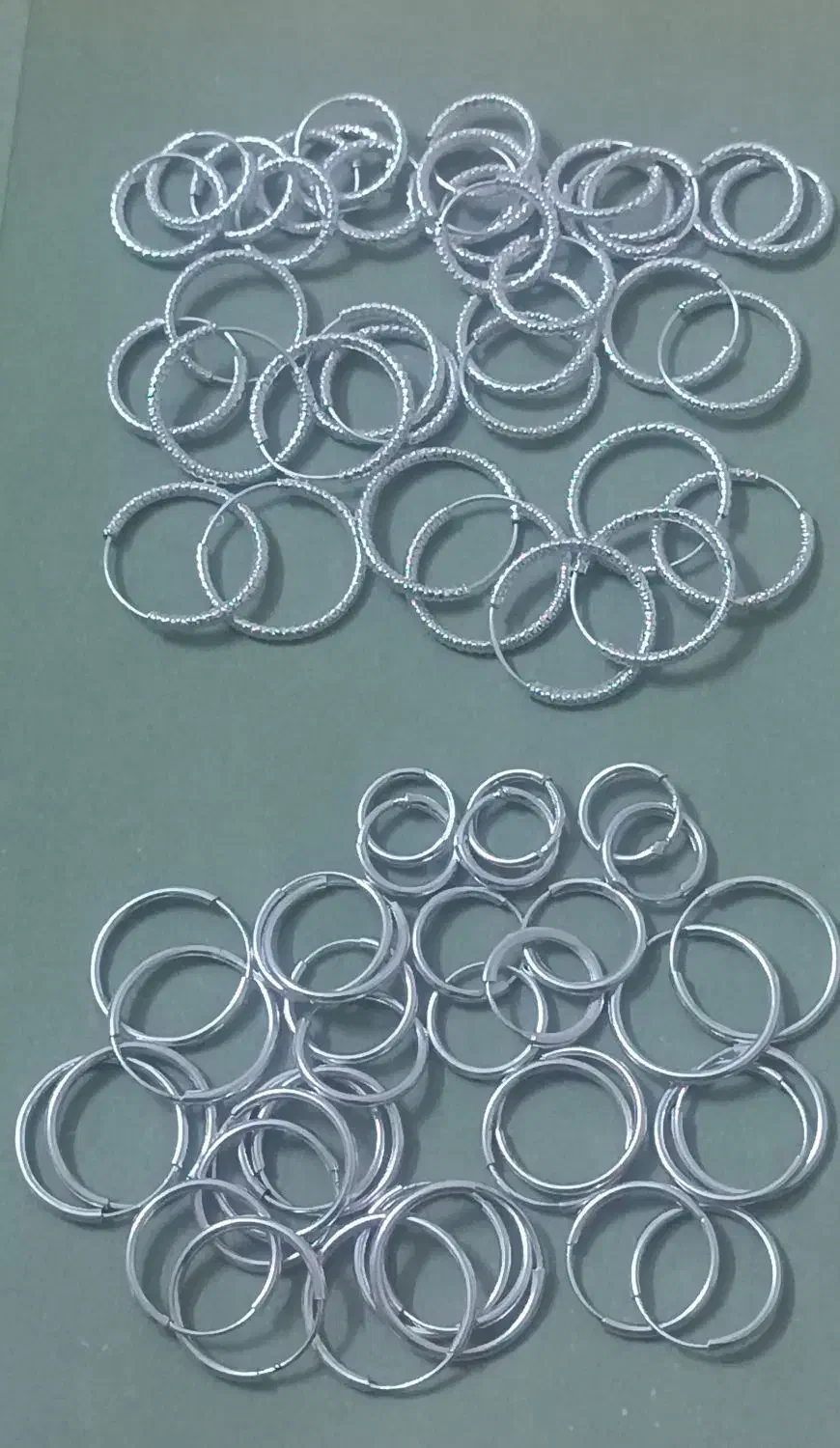 گوشواره حلقه ای نقره|جواهرات|سبزوار, فیاض|دیوار