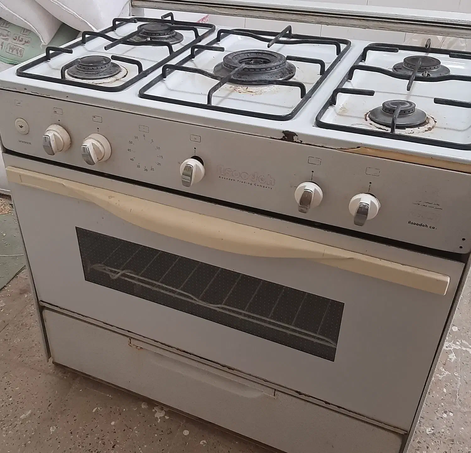 گاز مدل فر|اجاق گاز و لوازم برقی پخت‌وپز|فرخ‌شهر, |دیوار