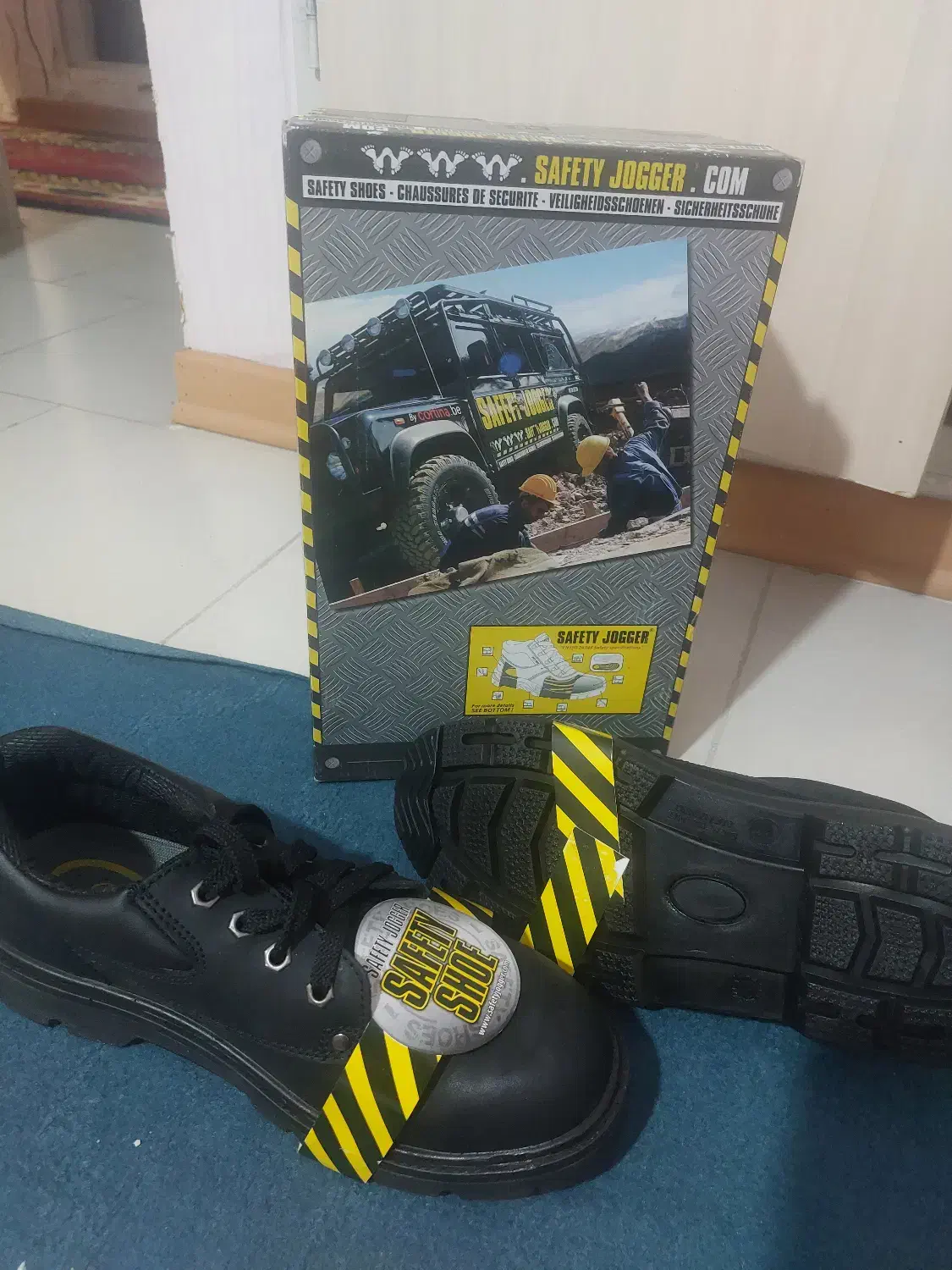 کفش،ایمنی برند سیفتی جاگر سایز ۴۵|کیف، کفش، کمربند|پردیس, فاز ۴|دیوار