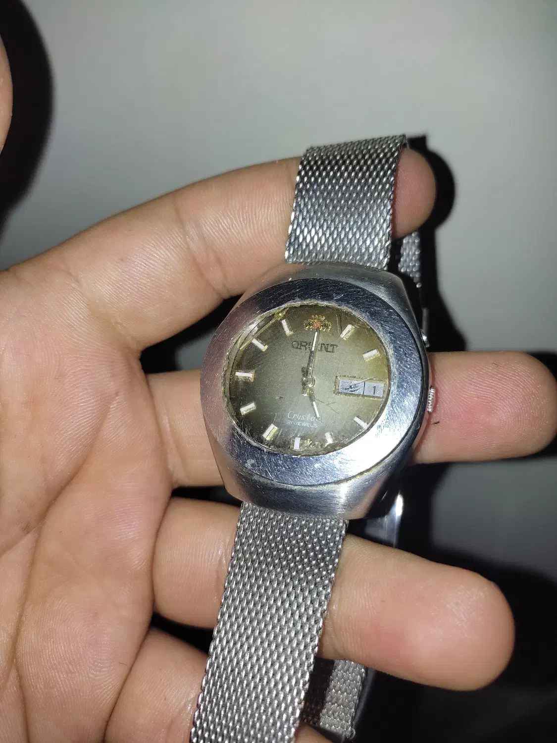 ساعت اورینت اصل عتیقه قدیمی|ساعت|خوی, |دیوار