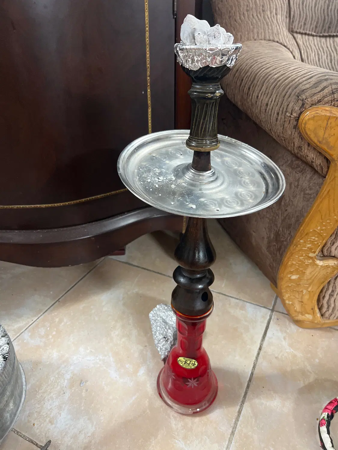 قلیان دوسیب|صنایع دستی و سایر لوازم تزئینی|قم, انسجام|دیوار