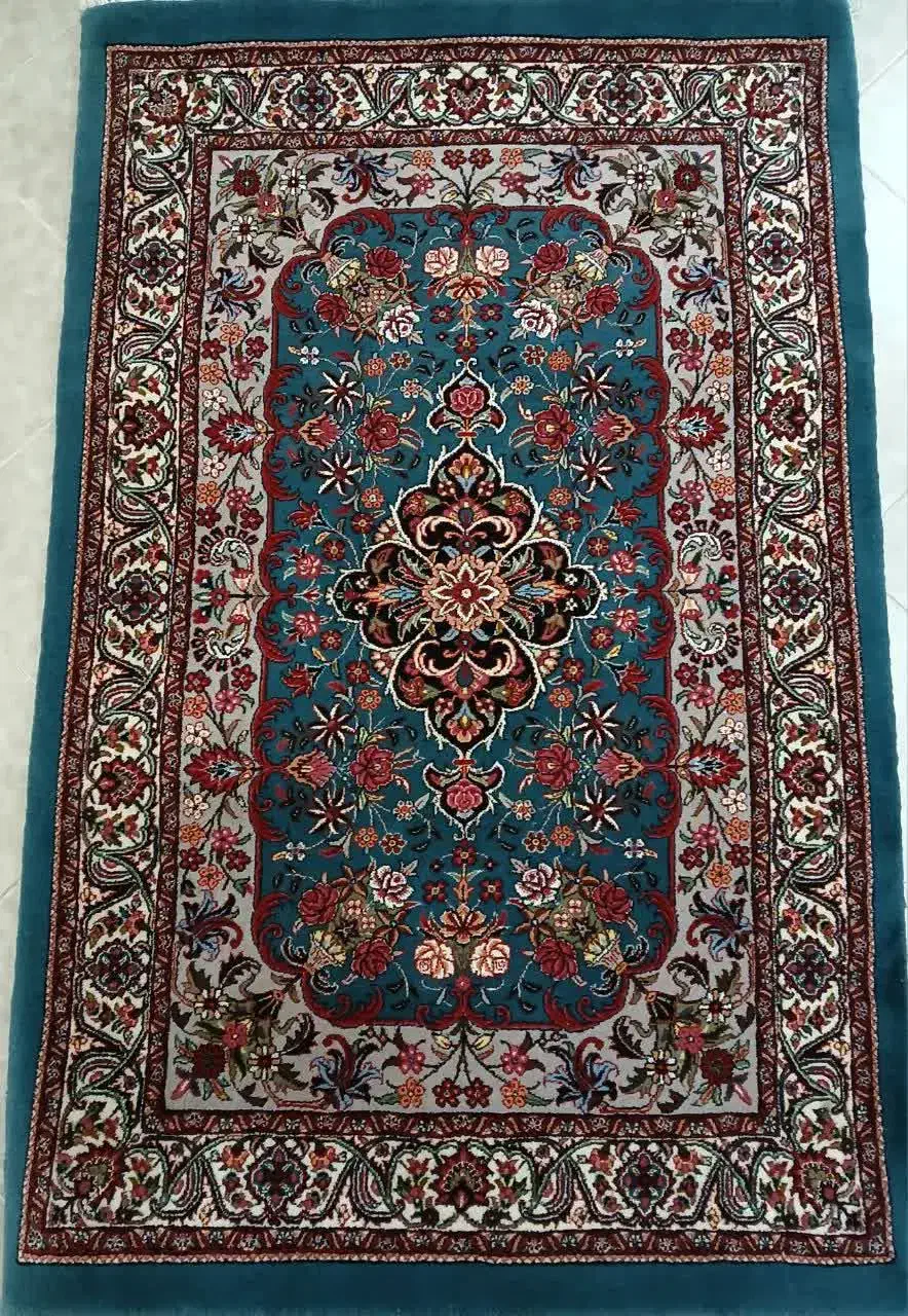 یک تخته فرش رومیزی بافت بوکان|فرش|بیجار, |دیوار