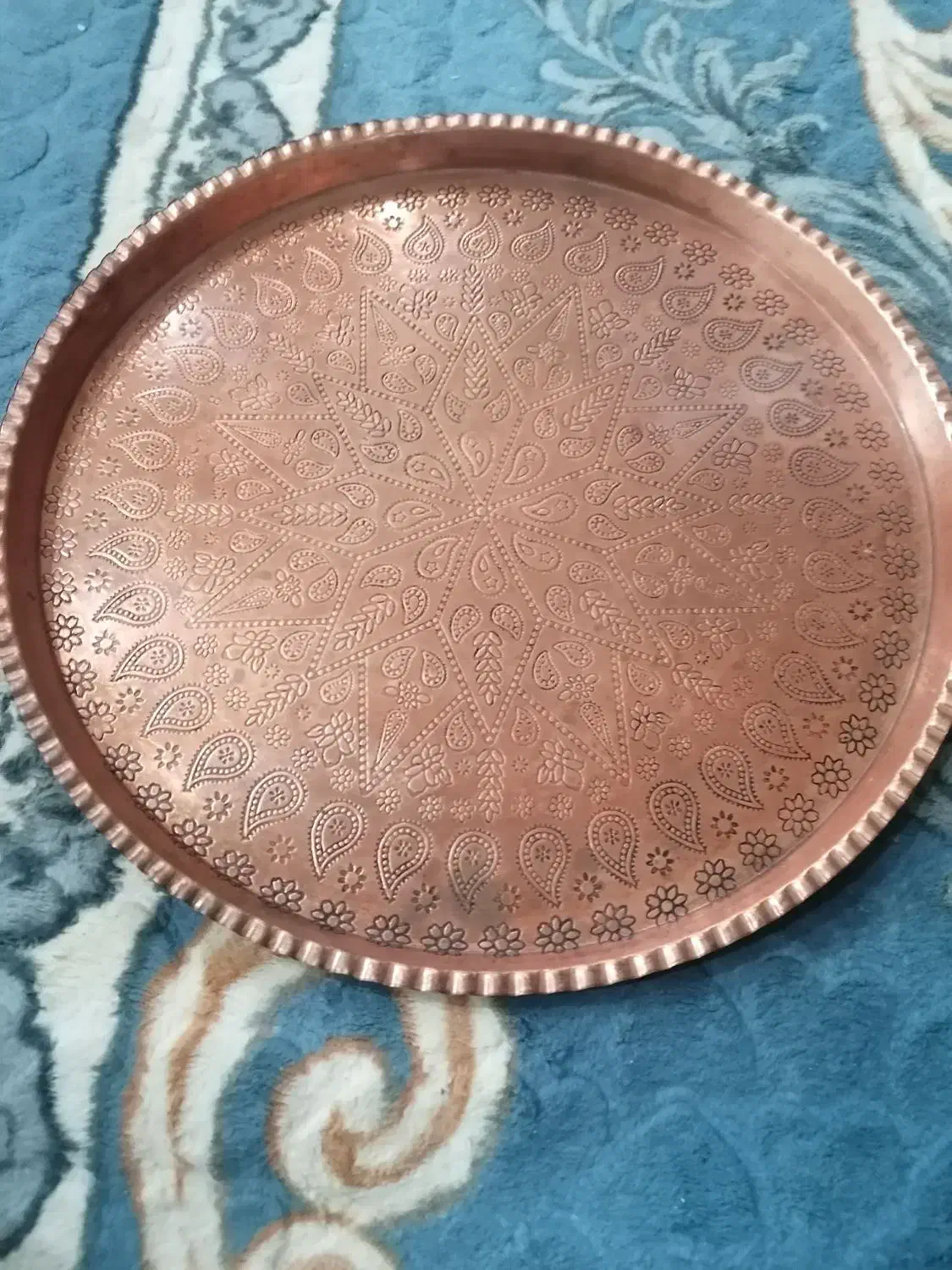 فروش ظروف مس کاملا نو|ظروف سرو و پذیرایی|کرمان, |دیوار