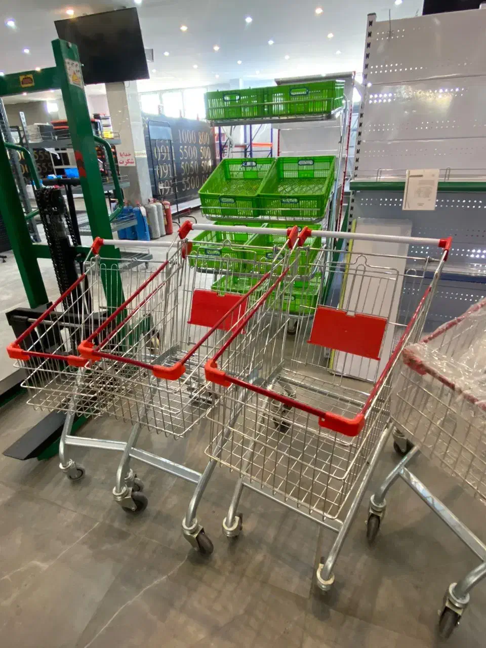تجهیزات فروشگاهی چرخ 60 لیتری 80 لیتری سبد و گاری|فروشگاه و مغازه|پردیس, فاز ۱۱|دیوار