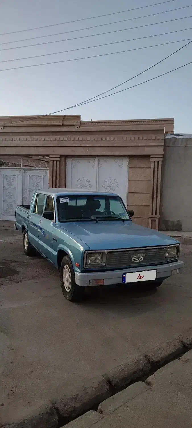 مزدا دوکابین 86صفر عتیقه 80هزار کار بشرط|خودرو سواری و وانت|تربتحیدریه, پائین ولایت|دیوار