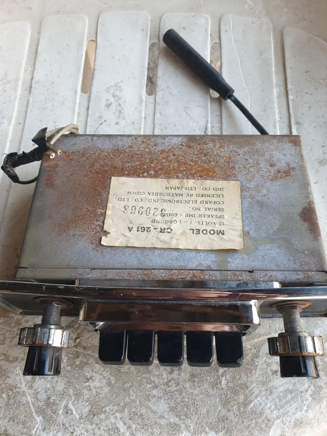 رادیو و پخش قدیمی خودروهای کلاسیک|قطعات یدکی و لوازم جانبی|رشت, یخسازی|دیوار