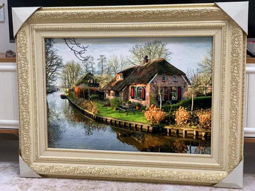 تابلو فرش|تابلو فرش|رشت, گلزاران|دیوار