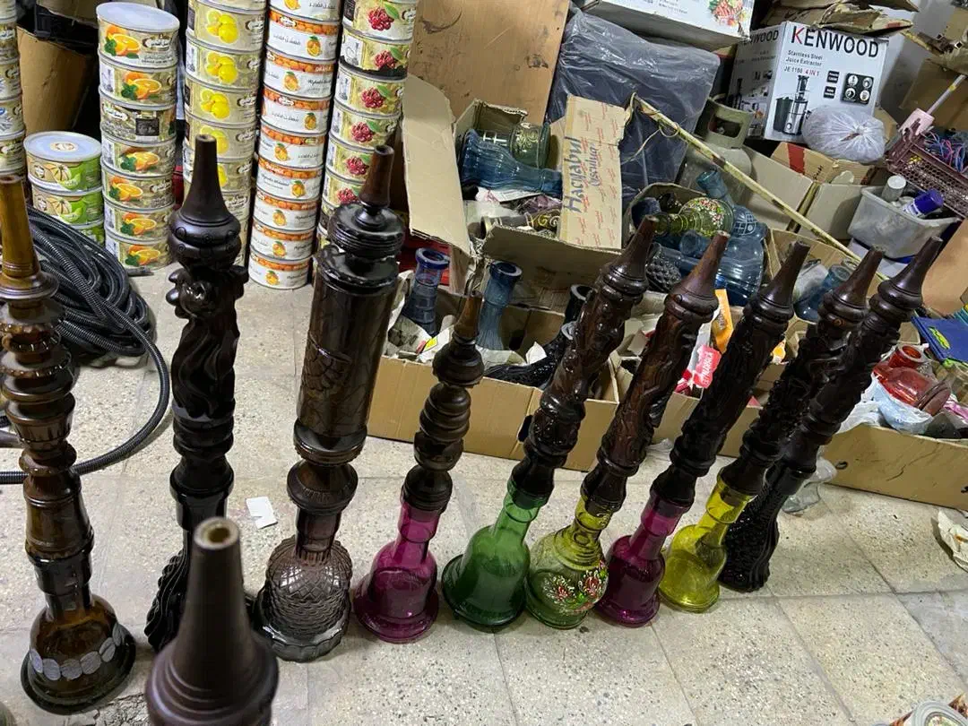 تعداد 20 قلیان چوبی و وسایل تکمیل به فروش می رسد|کلکسیون و سرگرمی|سنندج, |دیوار