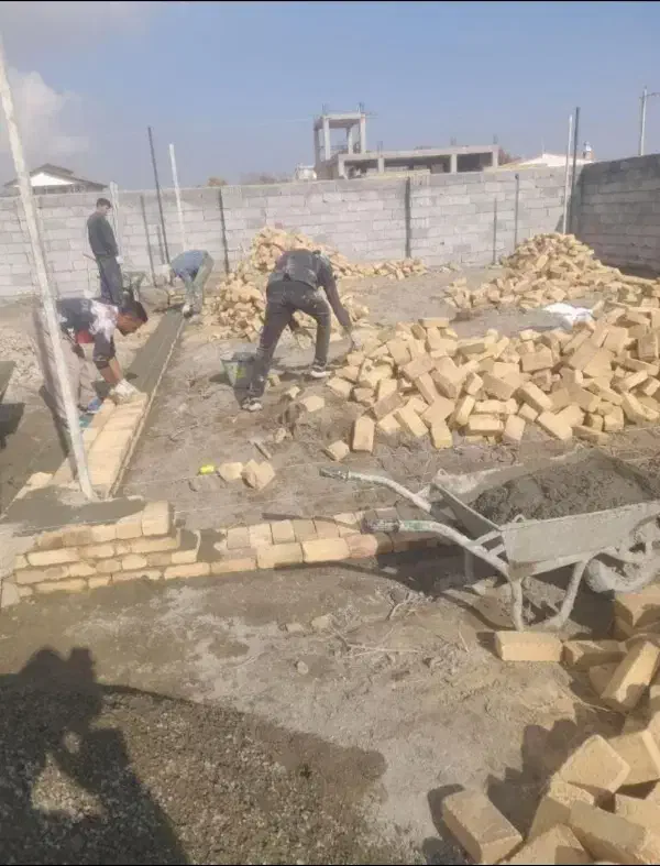 بنای حفاری چاه خاک برداری تغییرات کلی وجزئی|خدمات پیشه و مهارت|ارومیه, |دیوار