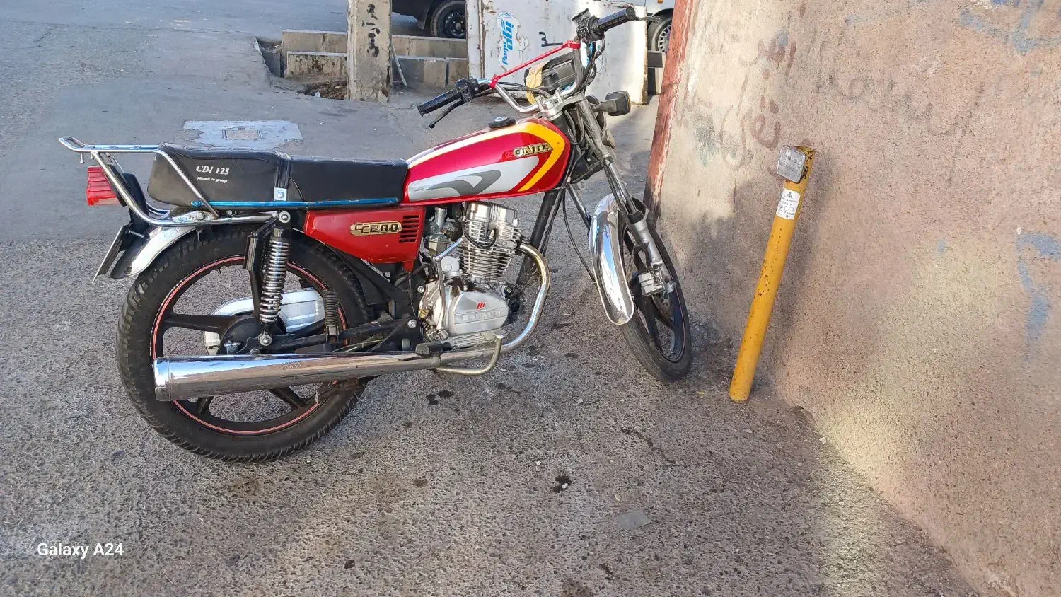 موتور هوندا ۲۰۰ رینگ مدل۹۴|موتورسیکلت|سبزوار, همت|دیوار