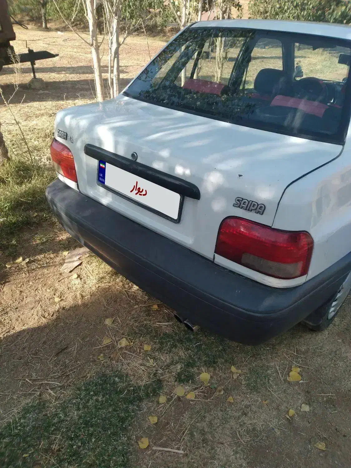 با سلام فروش پراید مدل ۷۷|خودرو سواری و وانت|همدان, |دیوار