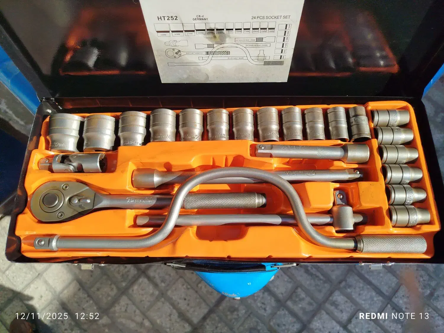 جعبه بکس آلمانی اصل 24پارچه برند استار بوکس|ابزارآلات|مشهد, شهید معقول|دیوار