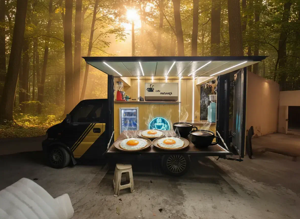 اجاره روزانه کافه سیار ویژه کمپ ها|خودرو اجاره‌ای|مشهد, هفت تیر (حافظ)|دیوار