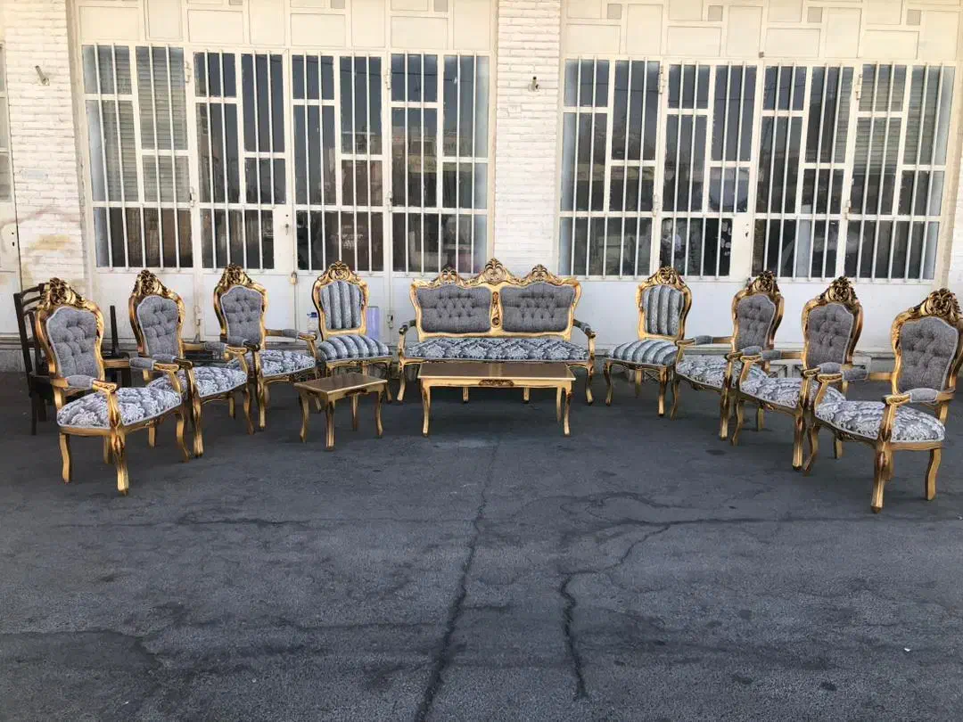 مبل فره ای ( آمریکایی) تمام چوب راش|مبلمان خانگی و میز عسلی|یزد, |دیوار