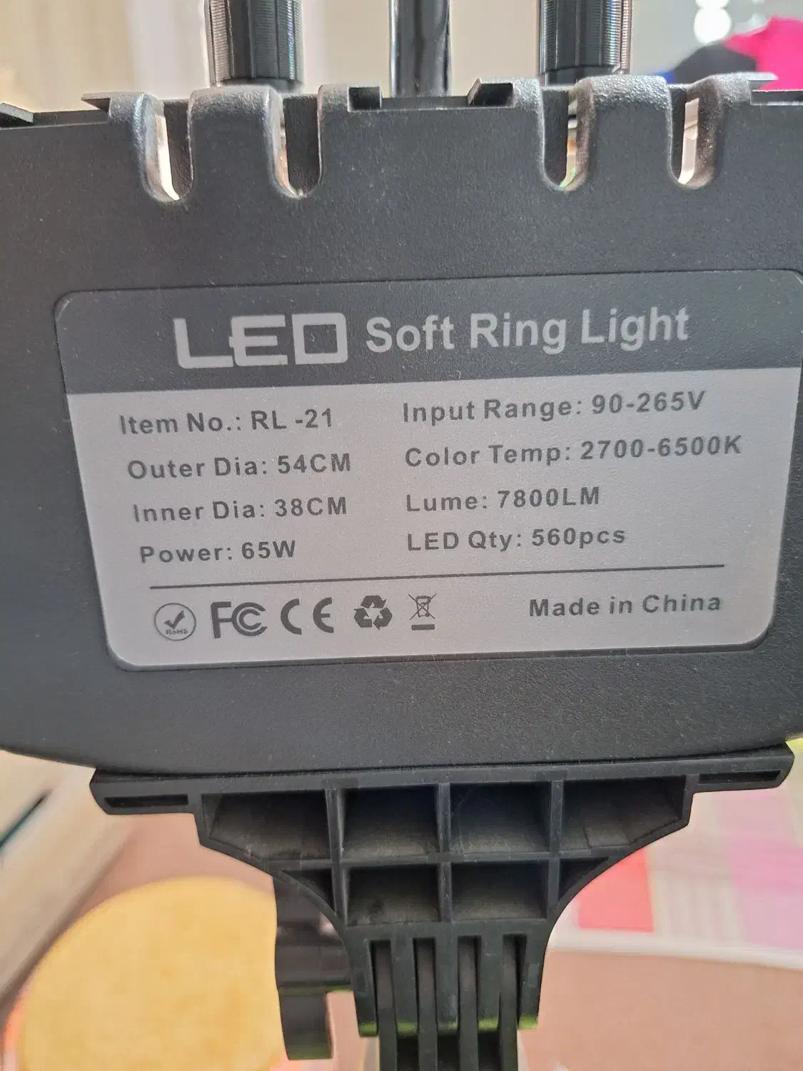 رینگ لایت|دوربین عکاسی و فیلم‌برداری|بندر انزلی, جفرود پایین|دیوار