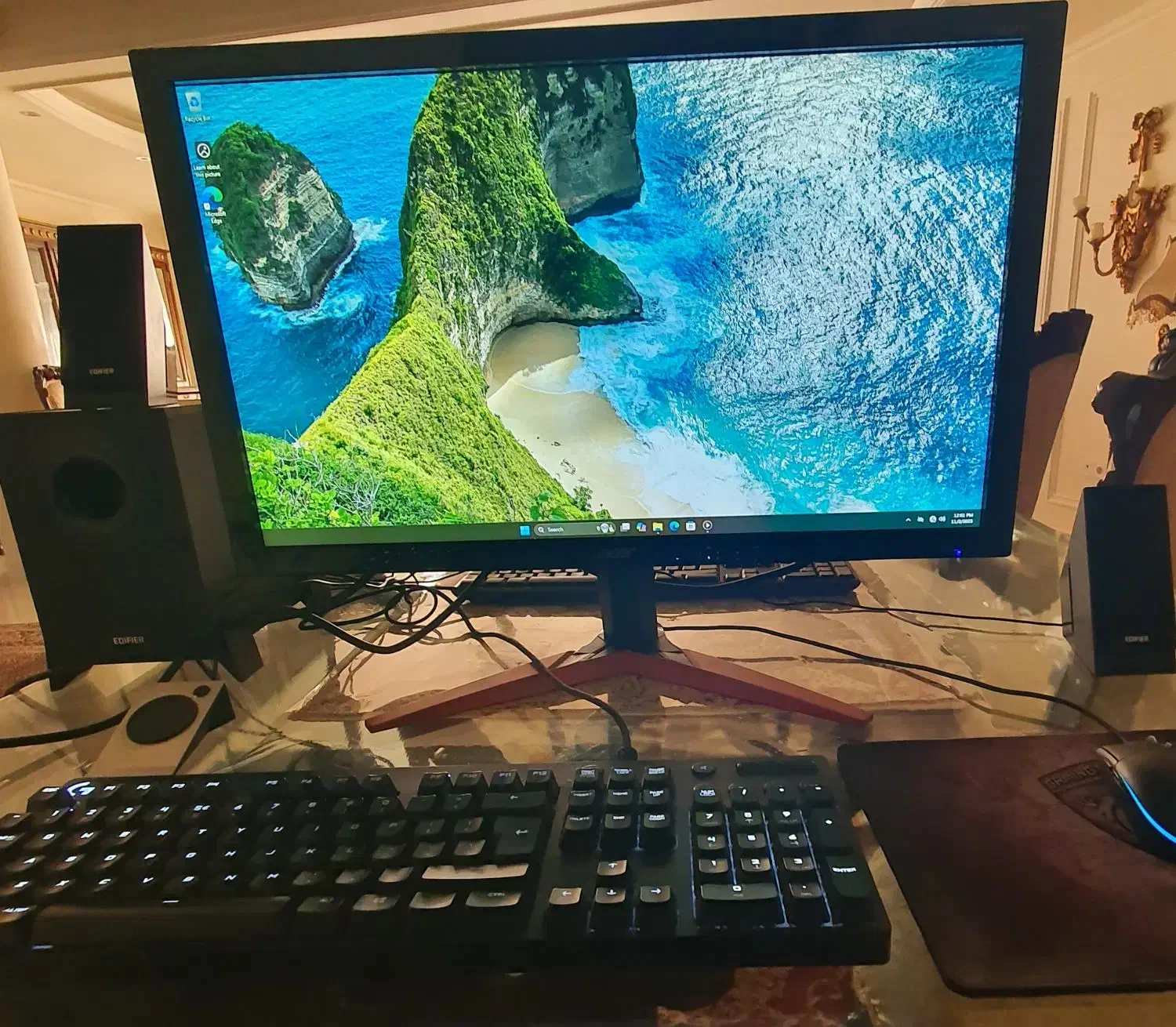 فروش فوری کامپیوتر رومیزی به همراه همه قطعات جانبی|رایانه رومیزی|تبریز, |دیوار