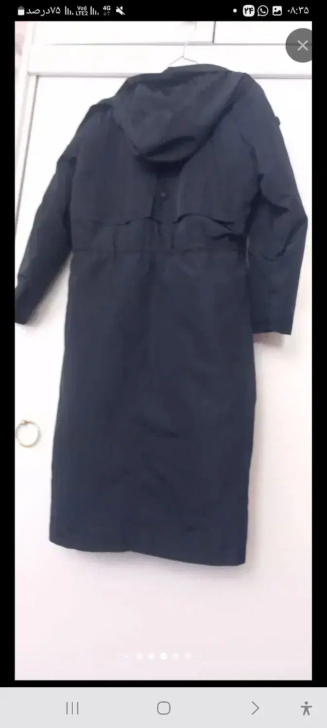 کاپشن سورمه ای و پالتوساژز۴۴|لباس|تبریز, |دیوار