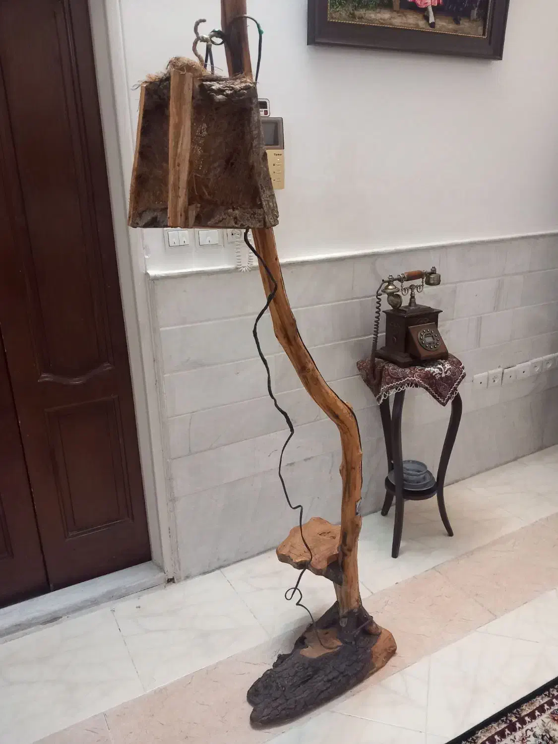 اباژور چوبی|چراغ خواب و آباژور|قم, شهرک قدس|دیوار