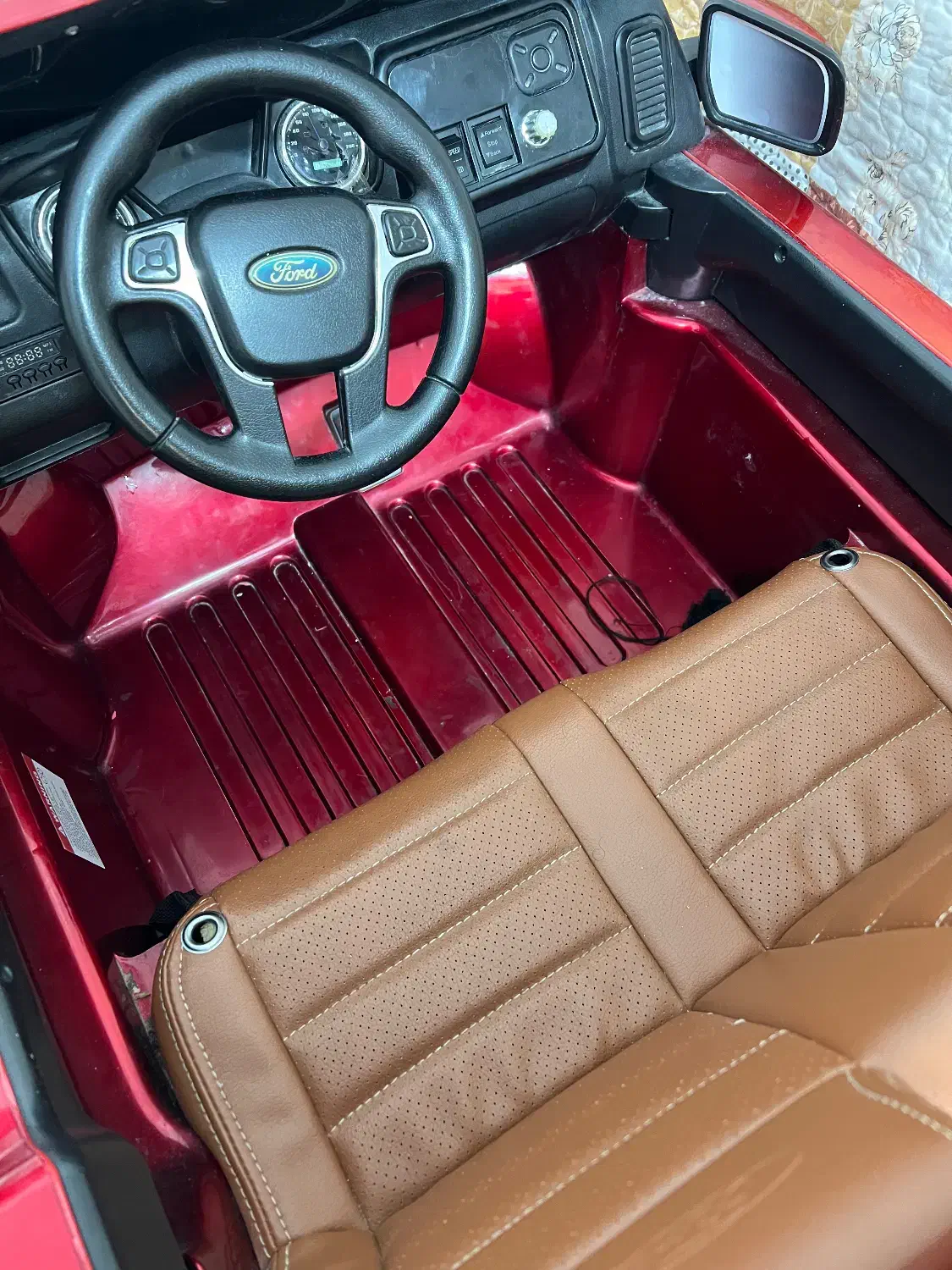 ماشین شارژی سایز بزرگ آفرودی فورد|اسباب‌بازی بچه|خمینی‌شهر, |دیوار