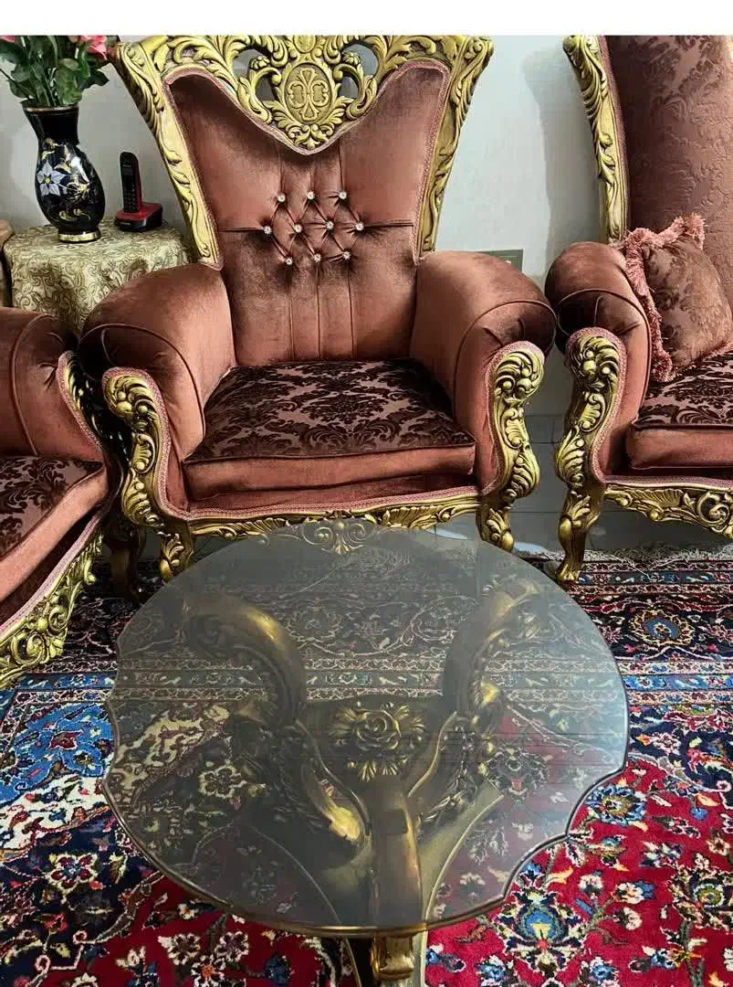 سرویس کامل نو|مبلمان خانگی و میز عسلی|قزوین, |دیوار