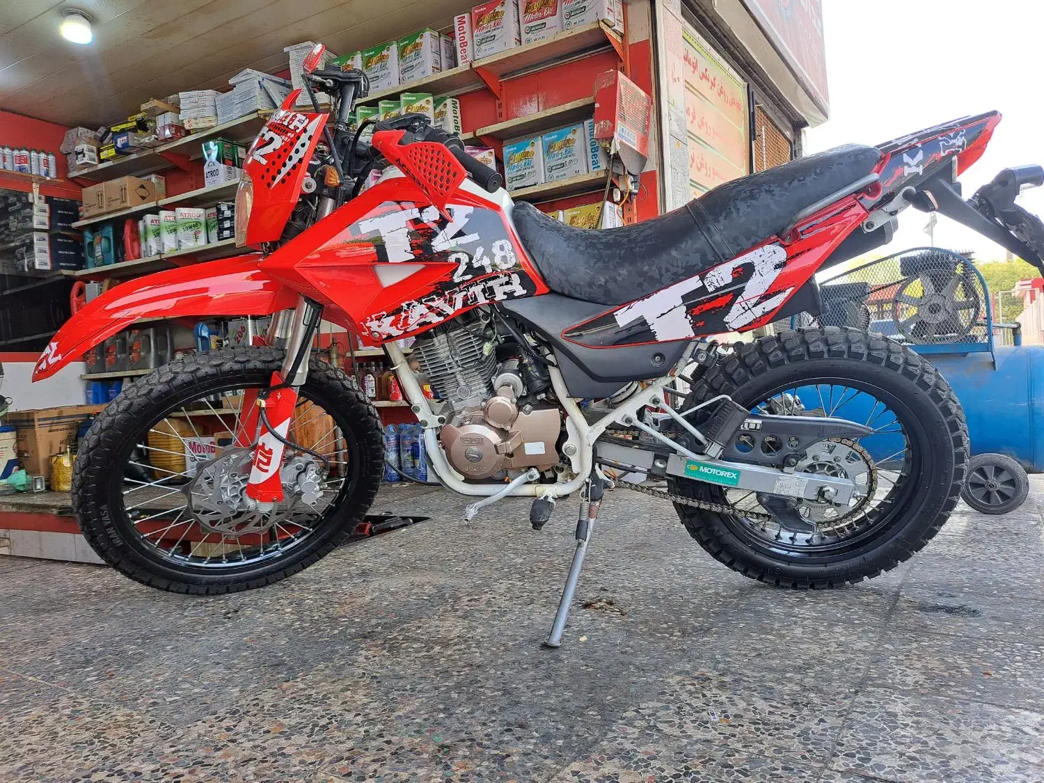 تریل کویر ۲۵۰|موتورسیکلت|خرم‌آباد, |دیوار