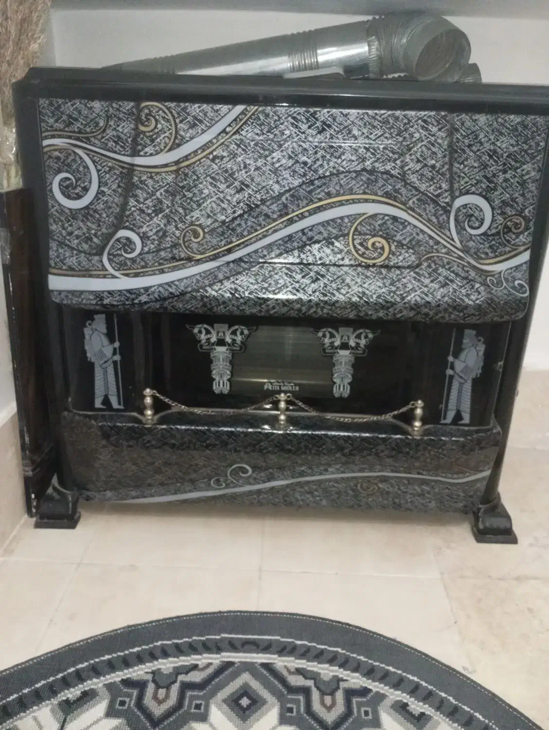 بخاری|بخاری، هیتر، شومینه|رشت, حمیدیان|دیوار