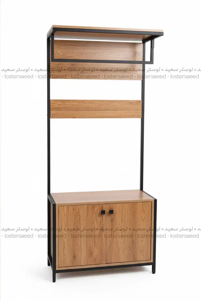 رگال جالباسی آویز لباس جاکفشی دار ام دی اف|جاکفشی، کمد، دراور|تبریز, |دیوار