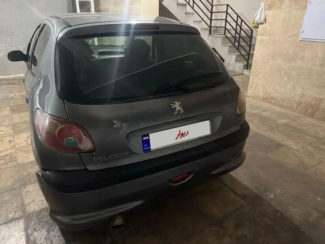 ۲۰۶ مدل ۸۵|خودرو سواری و وانت|قم, چهل درخت|دیوار