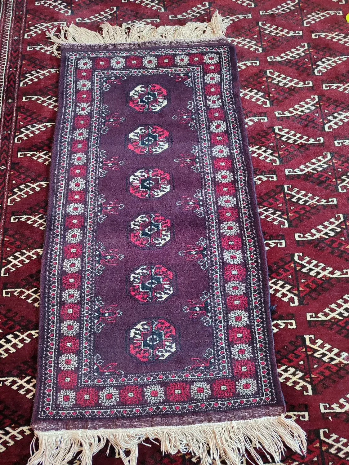 فرش دستباف ترکمن|فرش|گمیشان, |دیوار