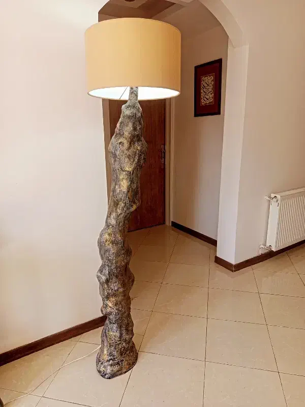 آباژور مدرن پاپیه ماشه|لوستر و چراغ آویز|مشهد, شهرک لشکر (شهرک غرب)|دیوار