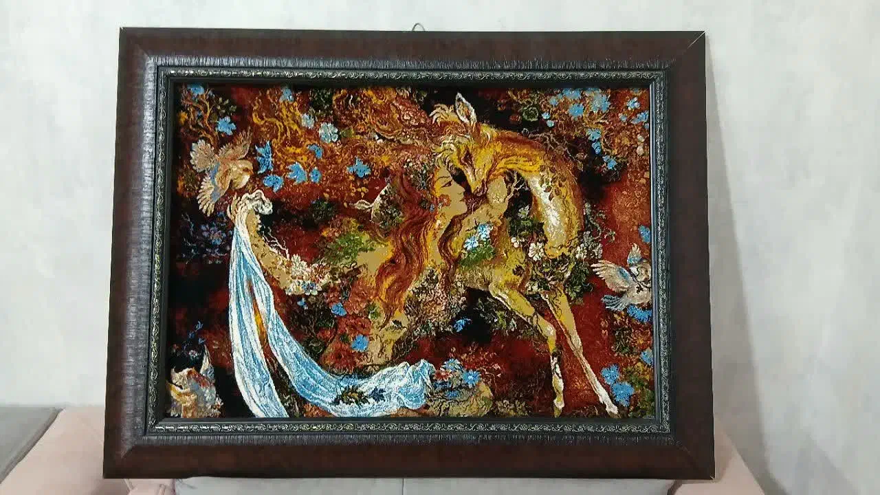 تابلوفرش ماشینی|تابلو فرش|اصفهان, شاه پسند|دیوار