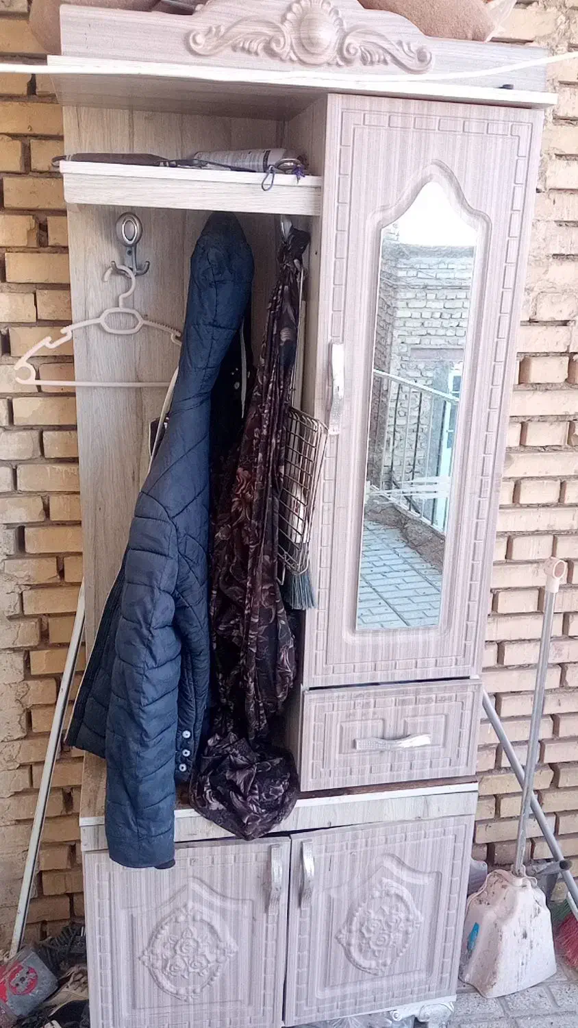 سرویس چوب سه تیکه|جاکفشی، کمد، دراور|ملک‌آباد, |دیوار