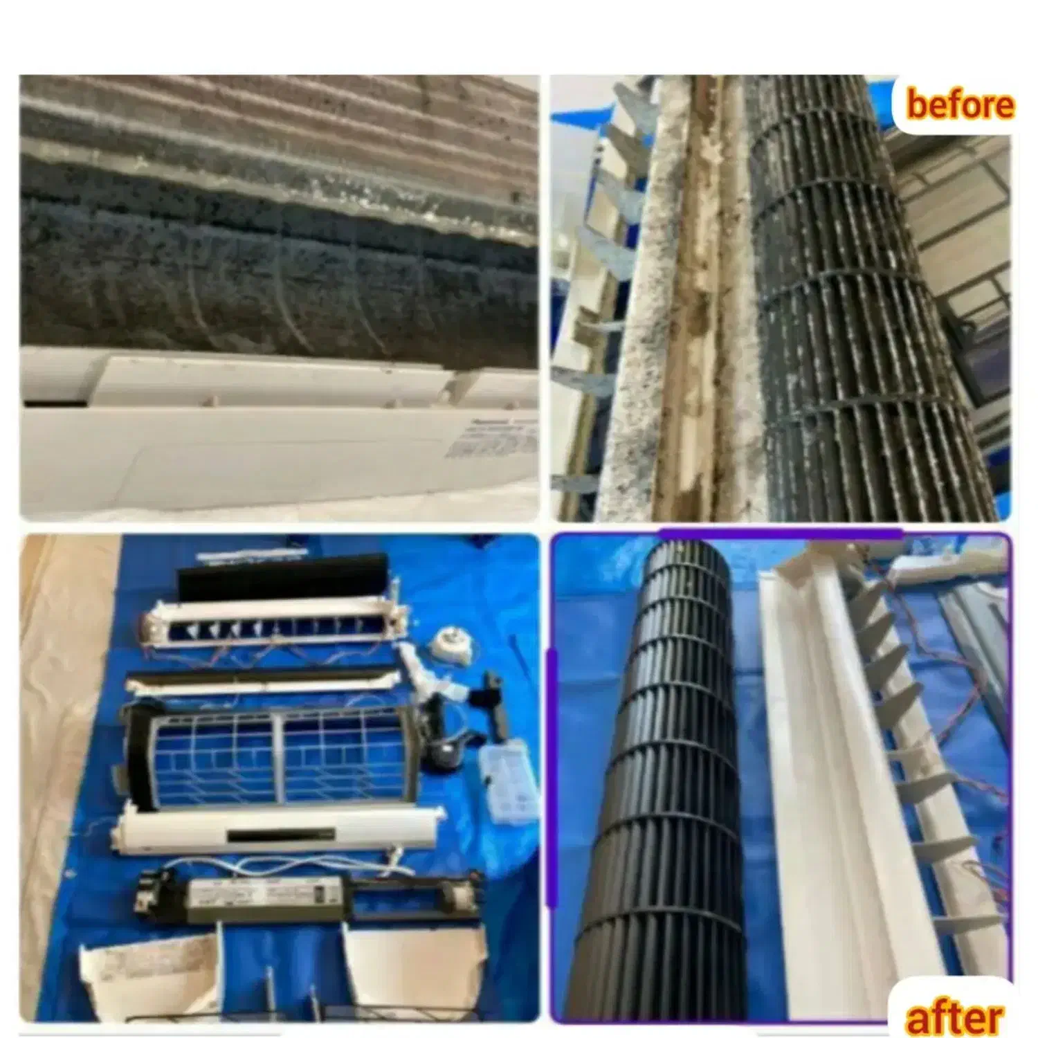 نصب سرویس جابجایی تعمیرات کولر گازی اسپیلت|خدمات پیشه و مهارت|برازجان, |دیوار