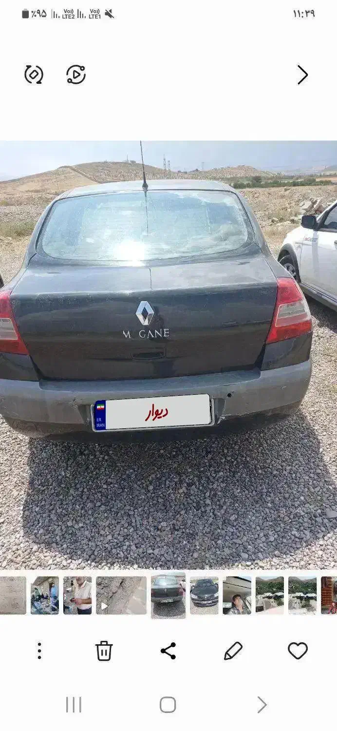 مگان ۲۰۰۰ اتومات مدل ۲۰۰۶|خودرو سواری و وانت|مشهد, هنرور|دیوار