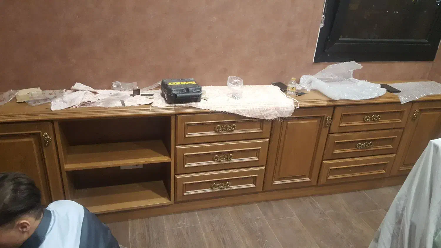 نصب و تعمیر انواع کابینت اشپزخانه|مصالح و تجهیزات ساختمان|رودهن, |دیوار