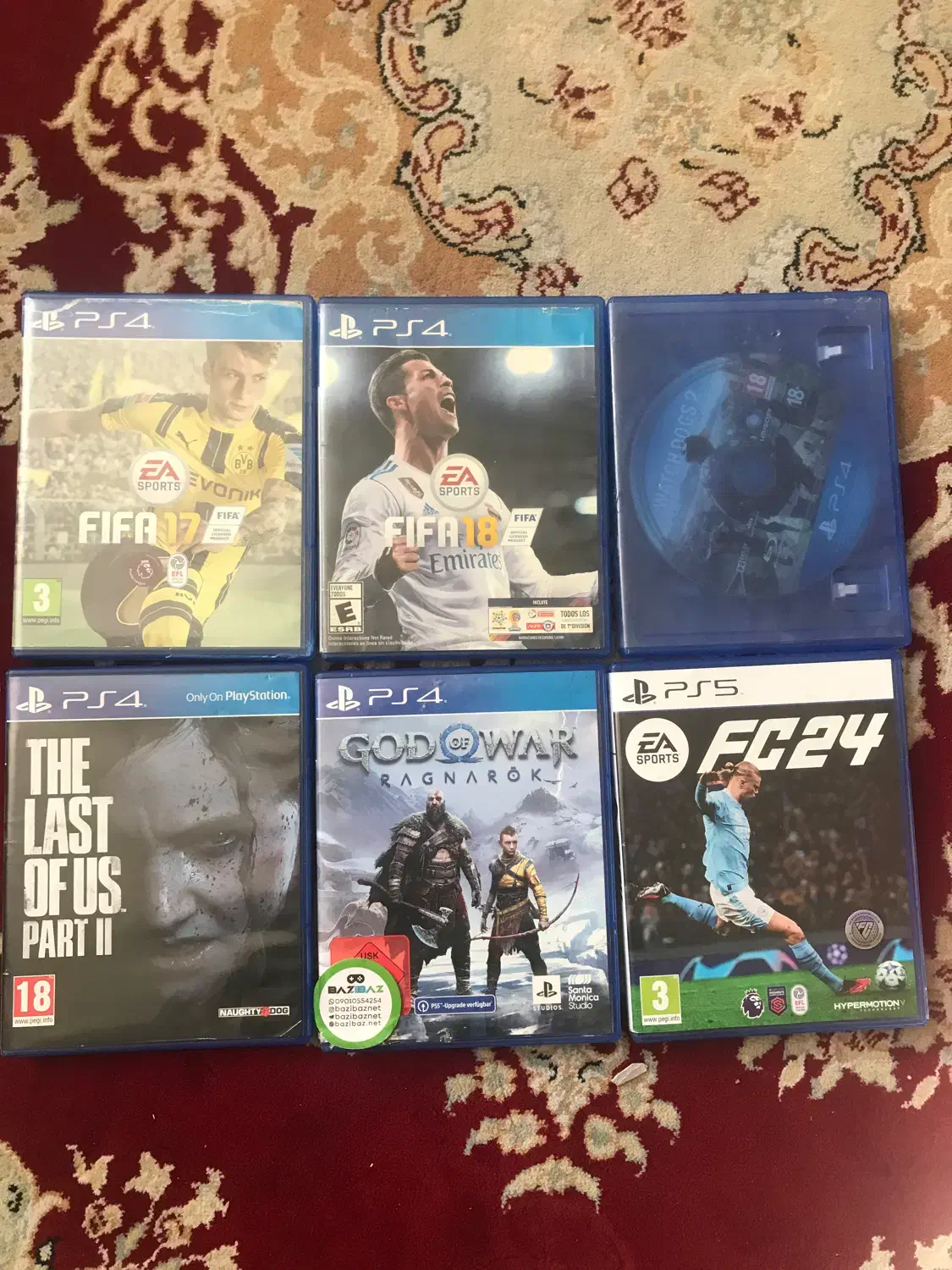 دیسک ps4 ps5|کنسول، بازی ویدئویی و آنلاین|محمدیه-قزوین, |دیوار