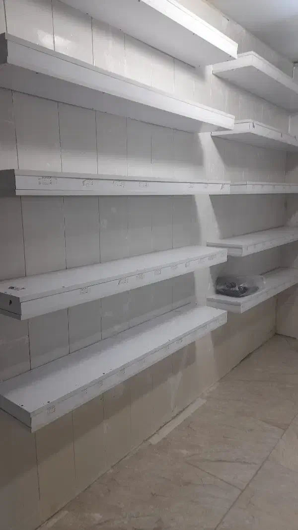 ویترین ام دی اف|کتابخانه، شلف، قفسه‌های دیواری|قم, شهرک فاطمیه|دیوار