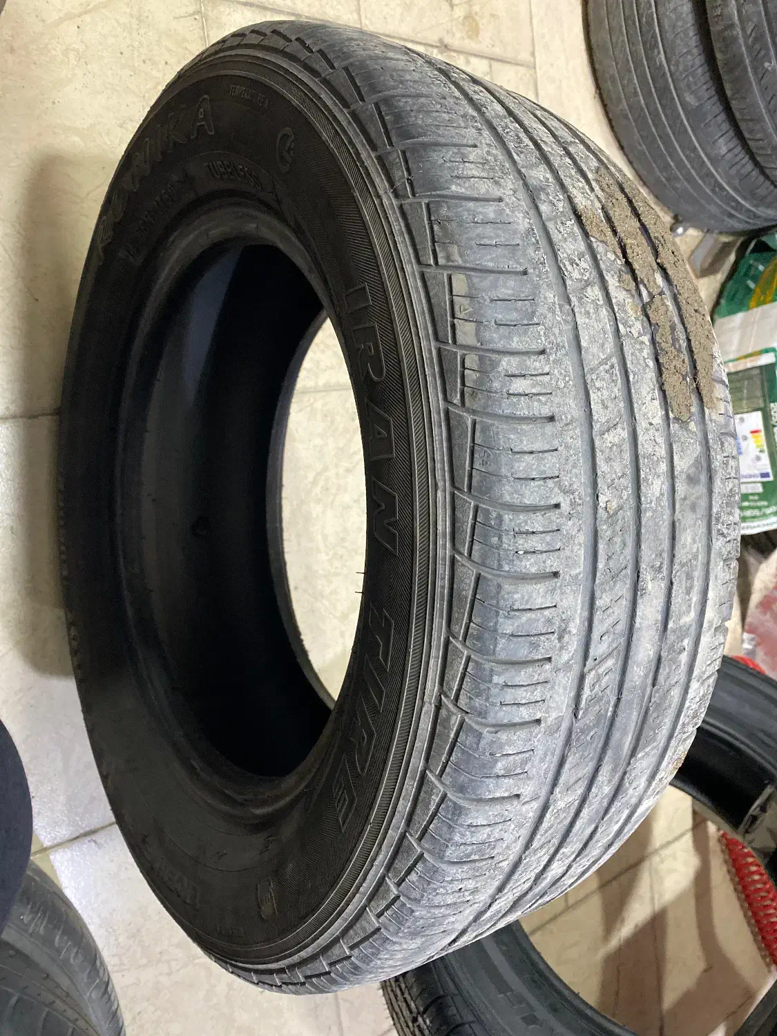 لاستیک دست دوم ایران تایر سایز۱۴/۲۰۵|قطعات یدکی و لوازم جانبی|سیرجان, |دیوار