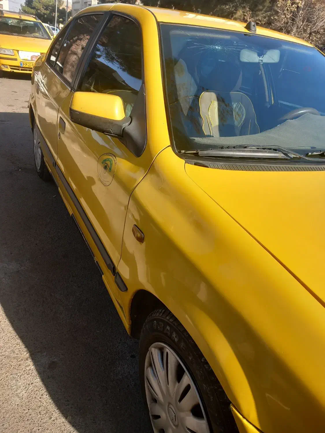 سمند زرد برون شهری مدل ۹۶|خودرو سواری و وانت|تربت جام, پاسداران|دیوار